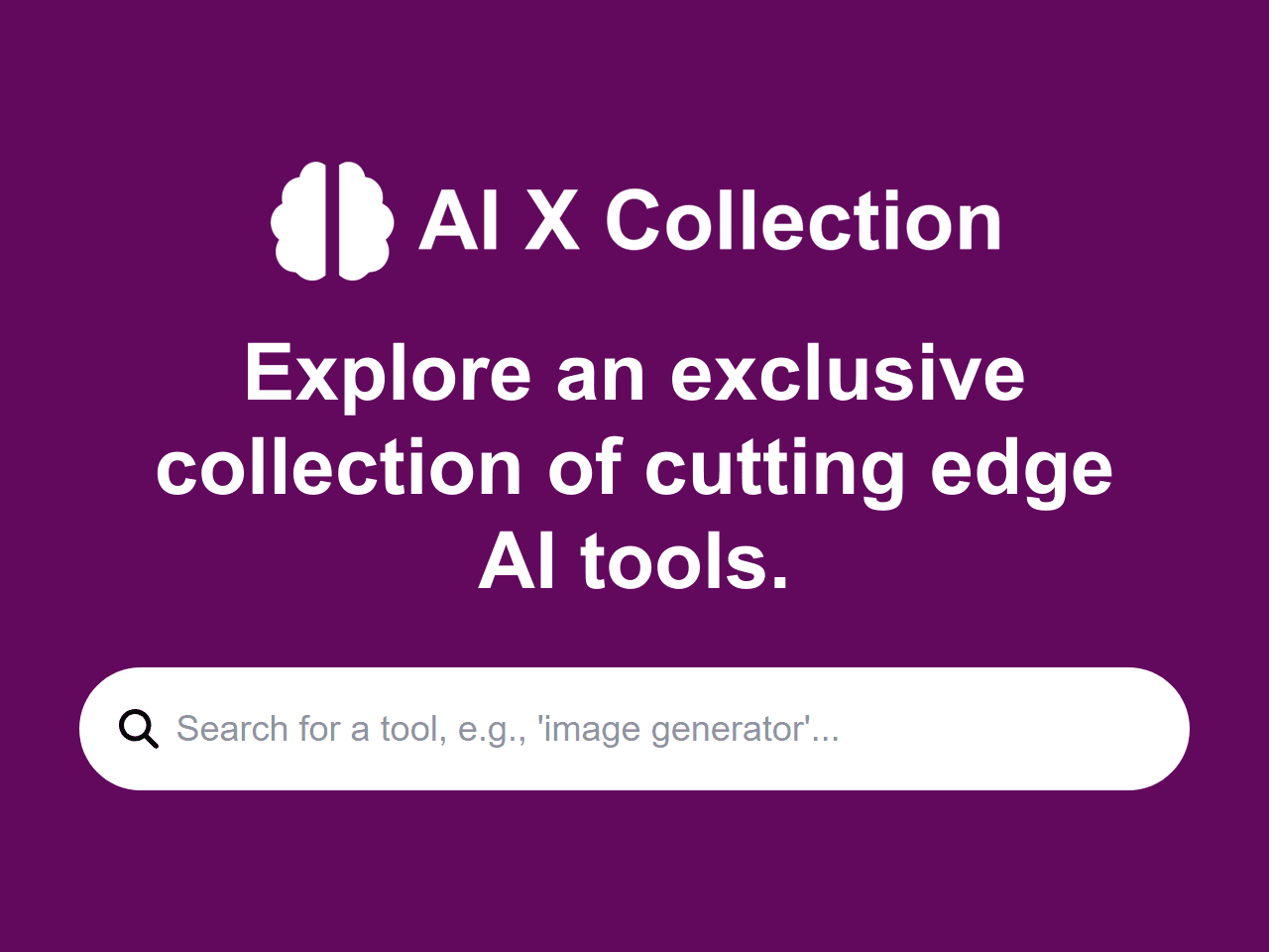 AI X Collection - Product Image