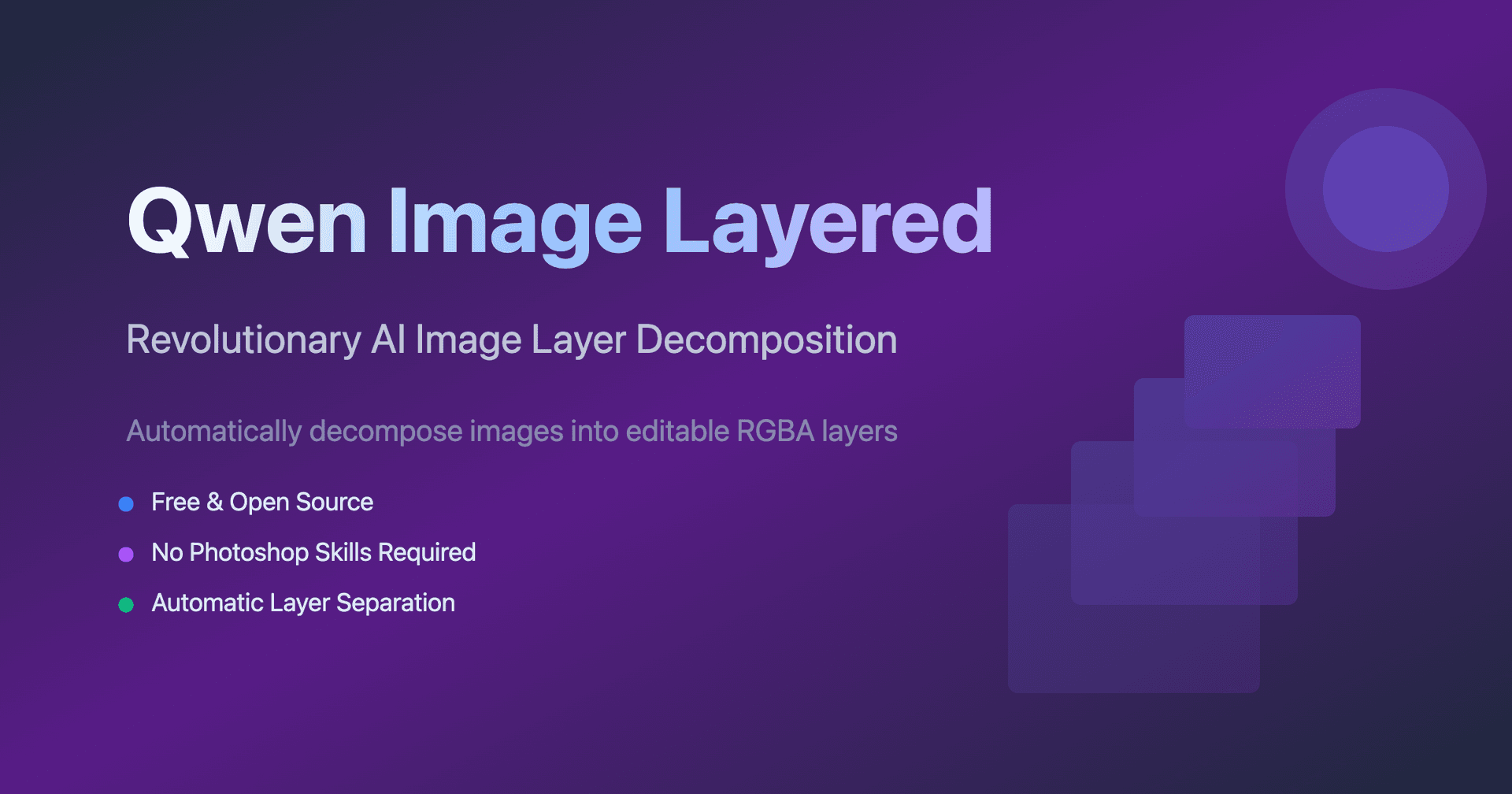 Qwen Image Layered - Product Image