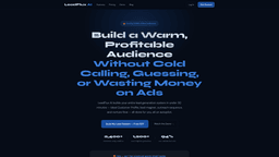 LeadFlux AI - Automated Lead Generation System startup logo on Aura++