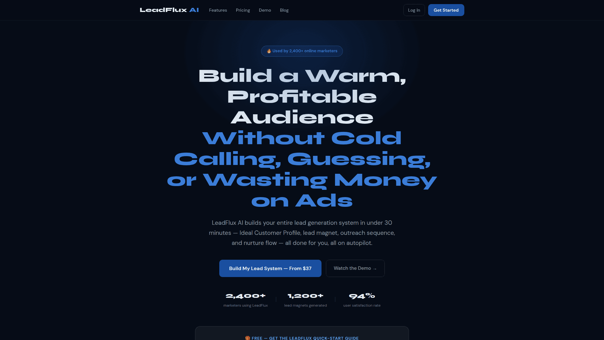 LeadFlux AI - Automated Lead Generation System