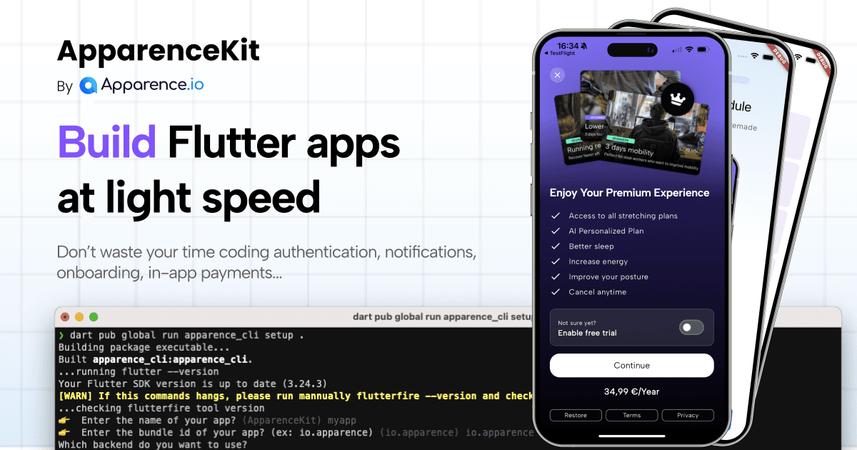 App Builder Flutter Template - Product Image