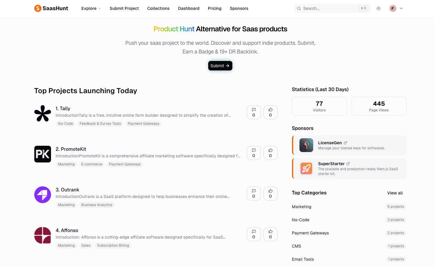 SaasHunt - Product Image
