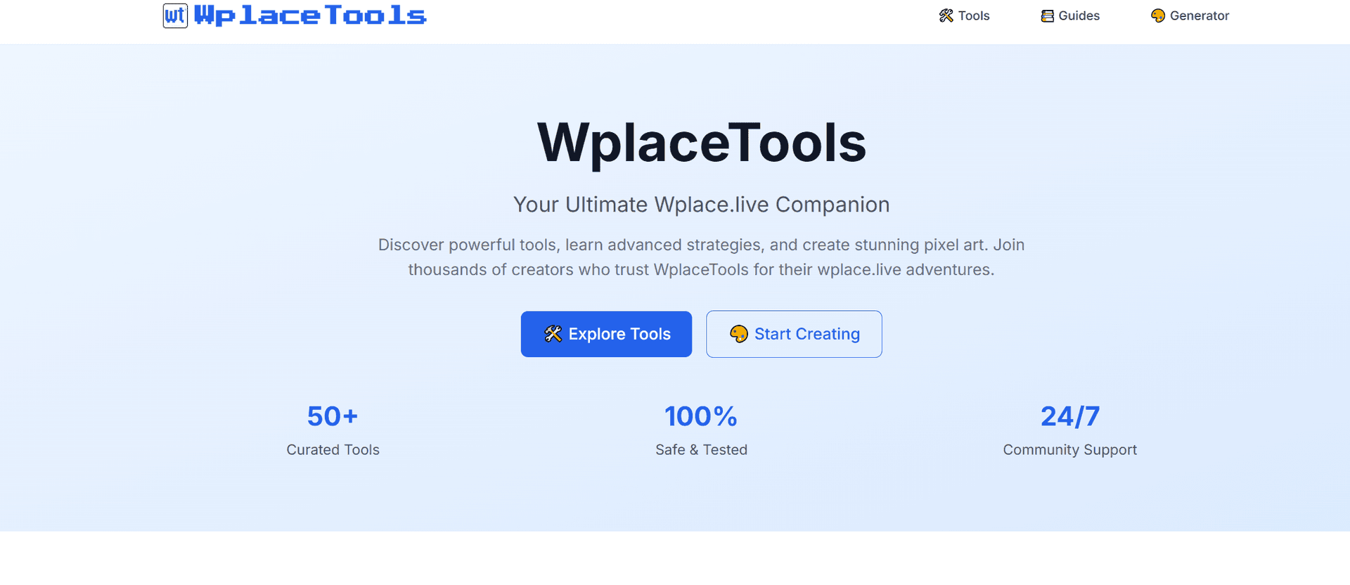 Wplace Tools - Product Image