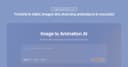 AI Image to Animation Platform Logo
