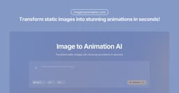 AI Image to Animation Platform startup logo on Aura++
