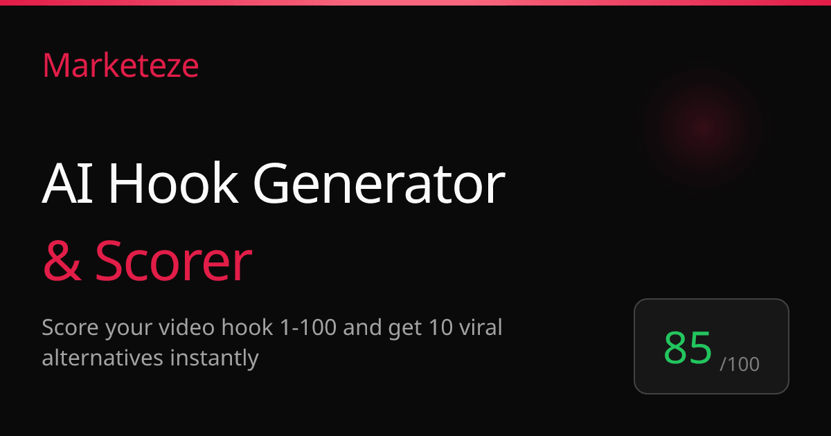 AI Video Hook Analyzer