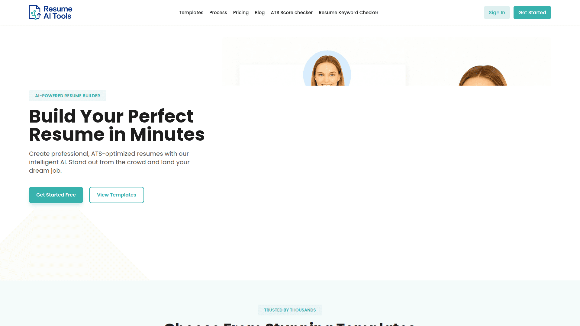 AI Resume Builder & ATS Checker - Product Image