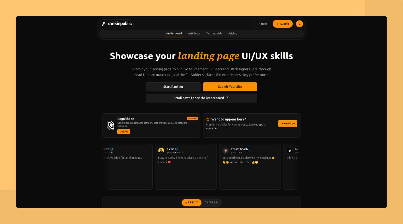 RankInPublic - Product Image