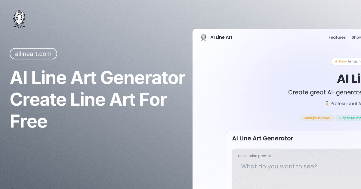 AI Line Art Generator - Product Image