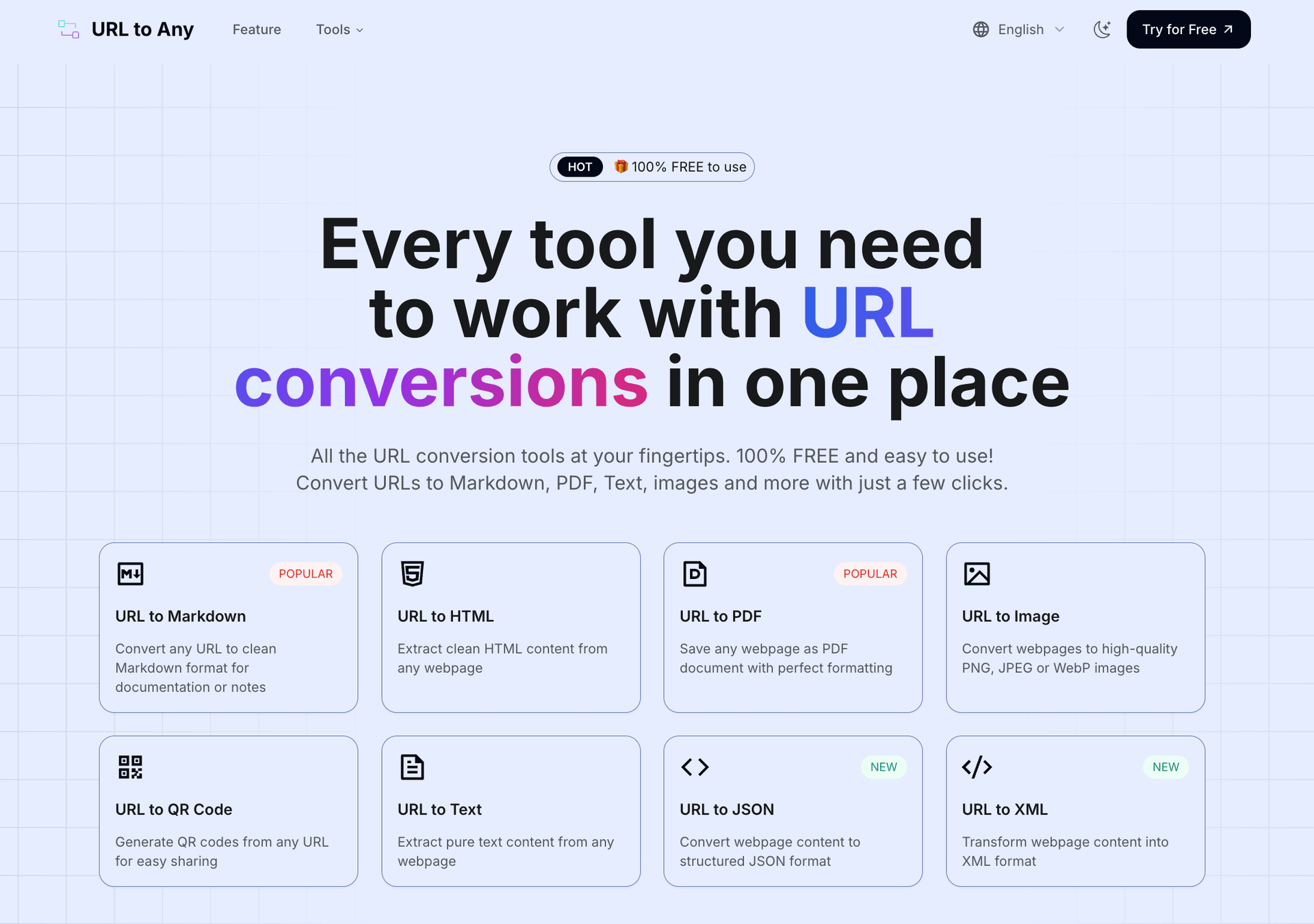 URL to Any - Web Content Converter - Product Image