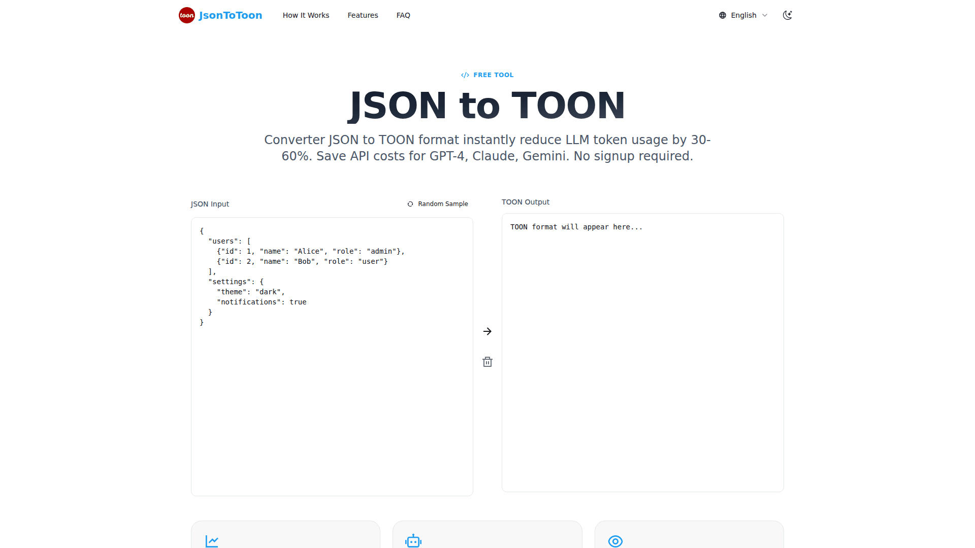 JSON to TOON Token Optimizer - Product Image