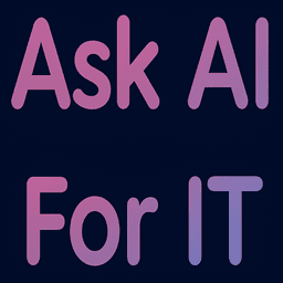 Ask AI For IT Platform startup logo on Aura++