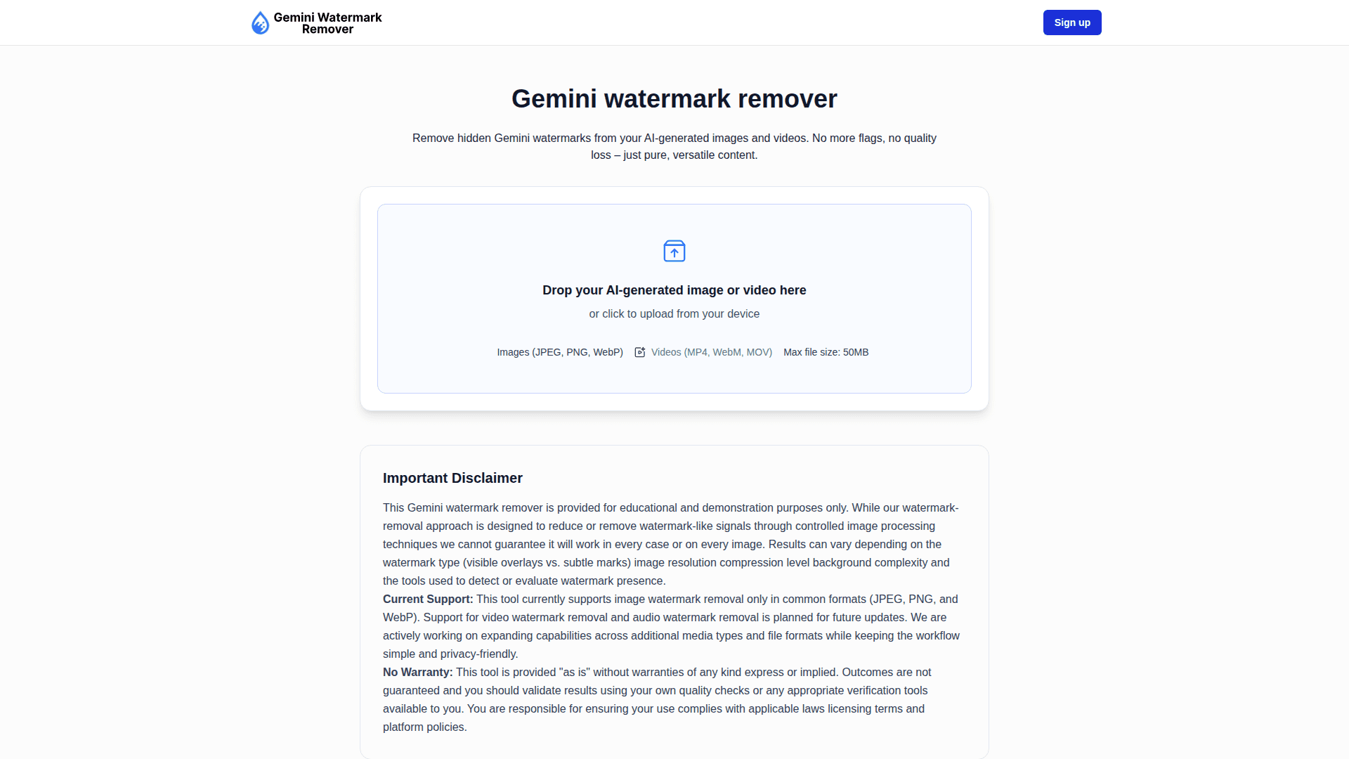 Gemini Watermark Remover