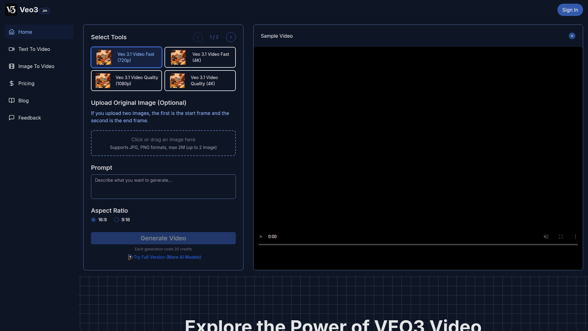 VEO3 AI Video Generator