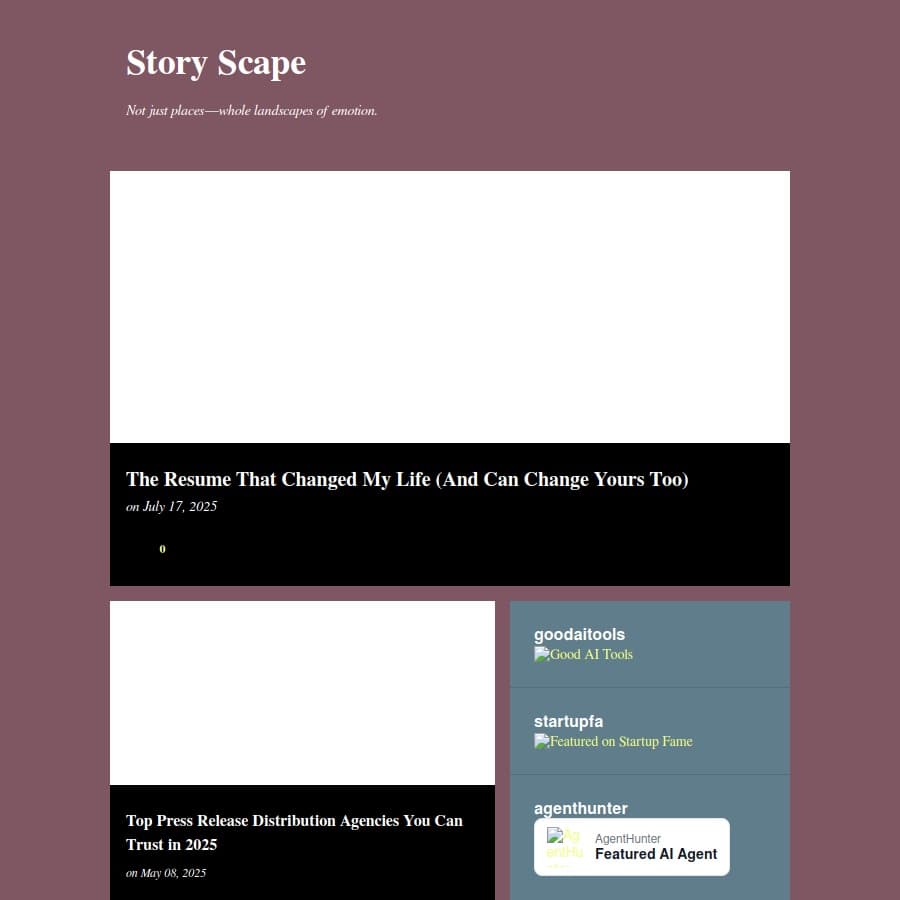 Story Scape - Product Image