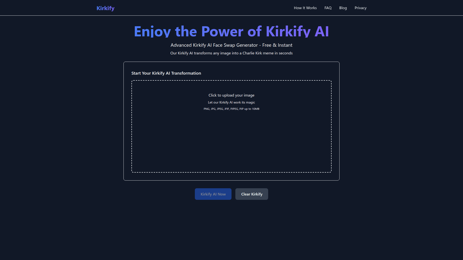 Kirkify AI Meme Generator - Product Image
