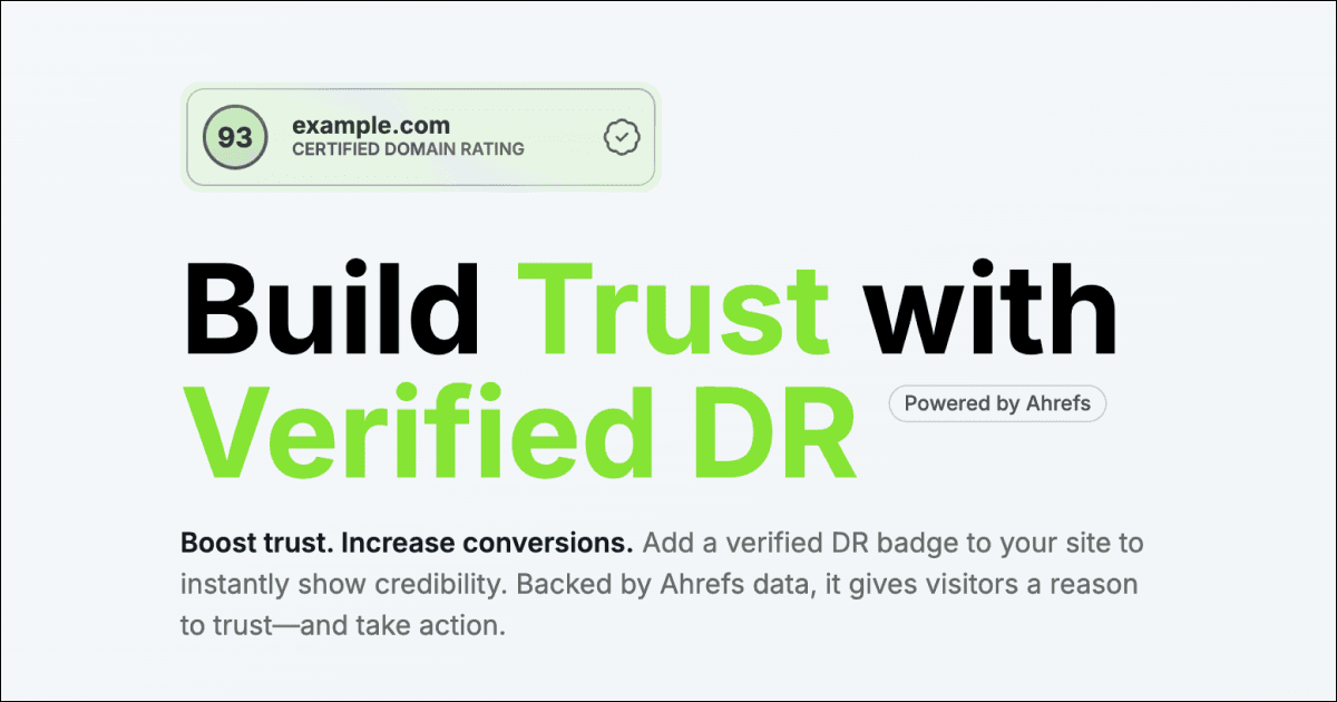 SupaDR - Domain Rating Tracker - Product Image