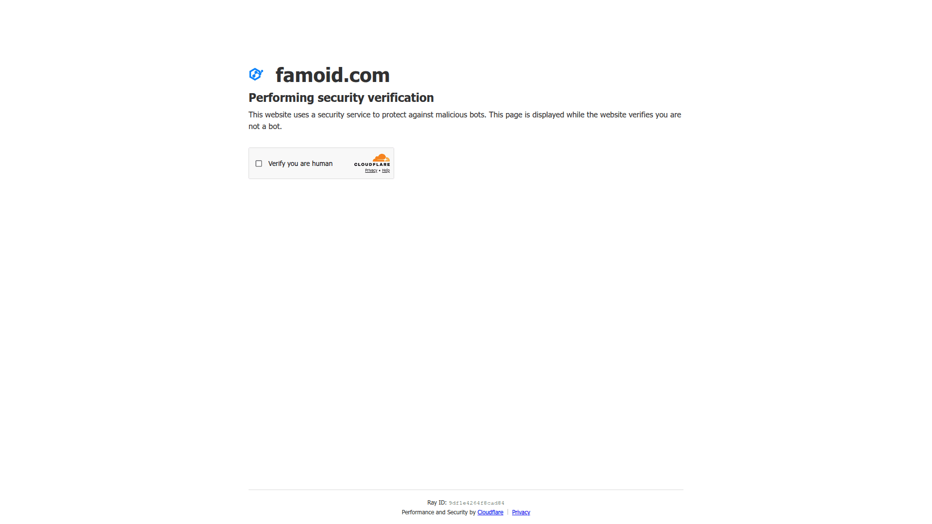 Famoid Website Security & Verification Platform - Product Image