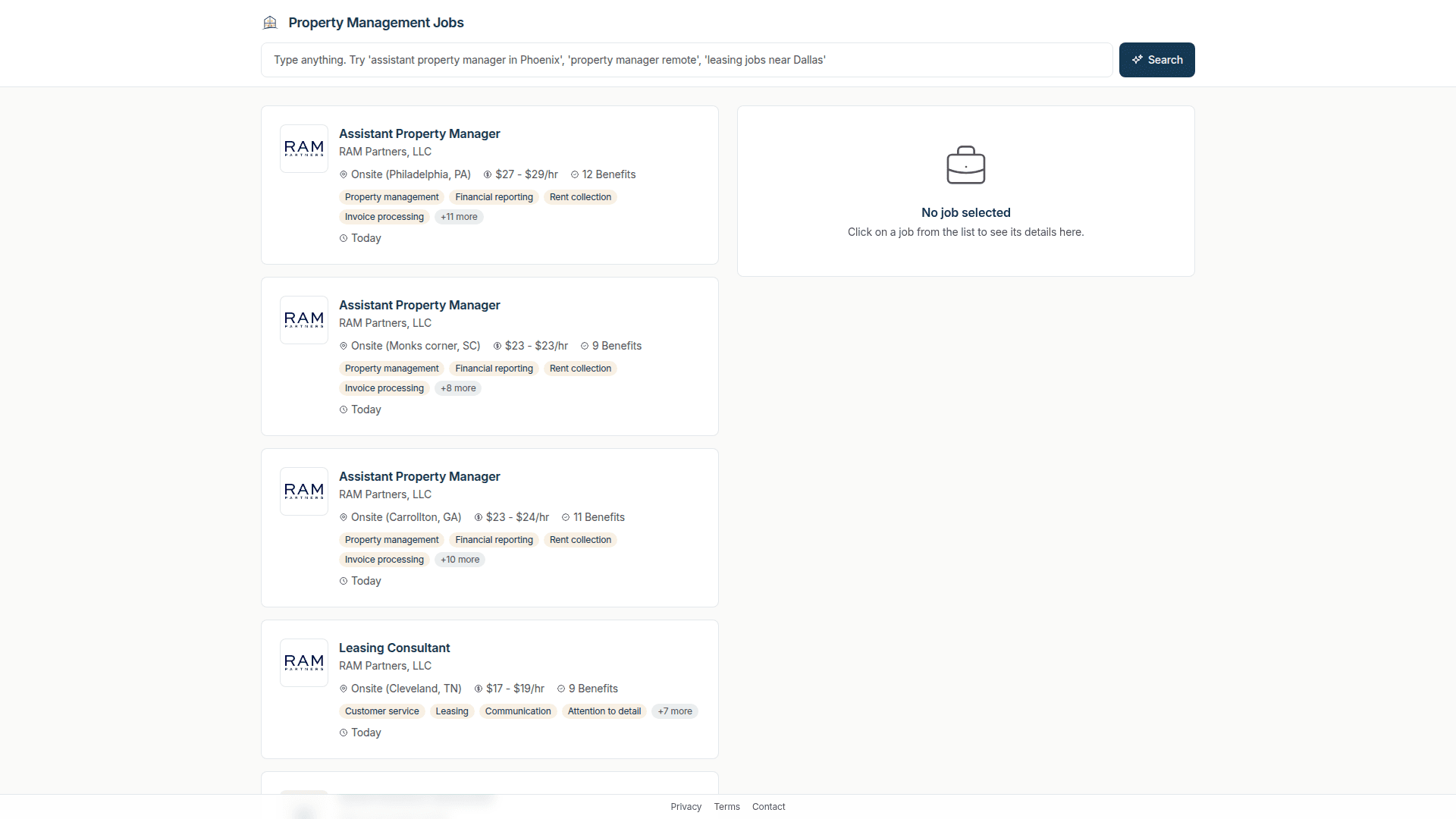 Property Management Jobs - Product Image