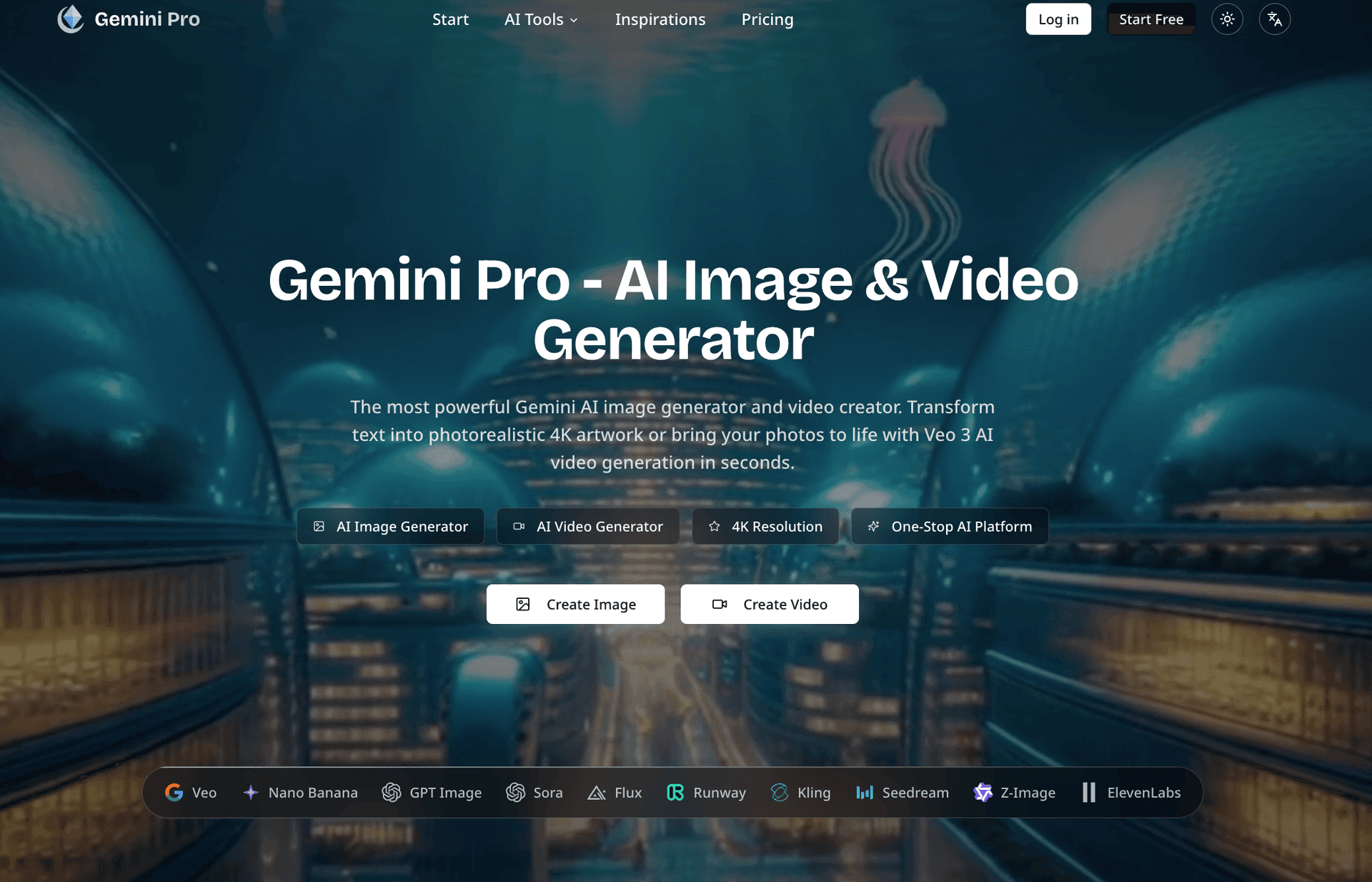 Gemini Pro - AI Image & Video Generator - Product Image
