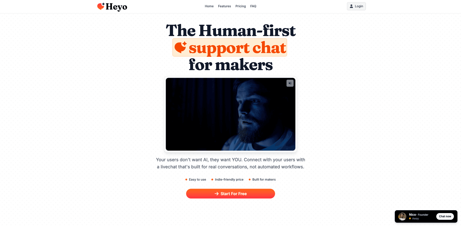 Human-first Support Chat for Makers - Product Image