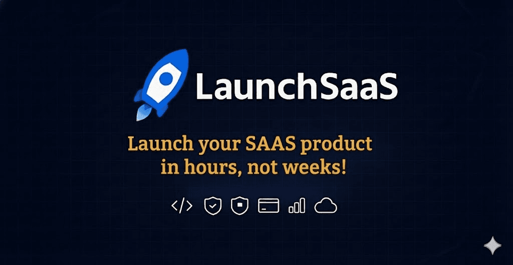 LaunchSaaS: Next.js SaaS Boilerplate - Product Image