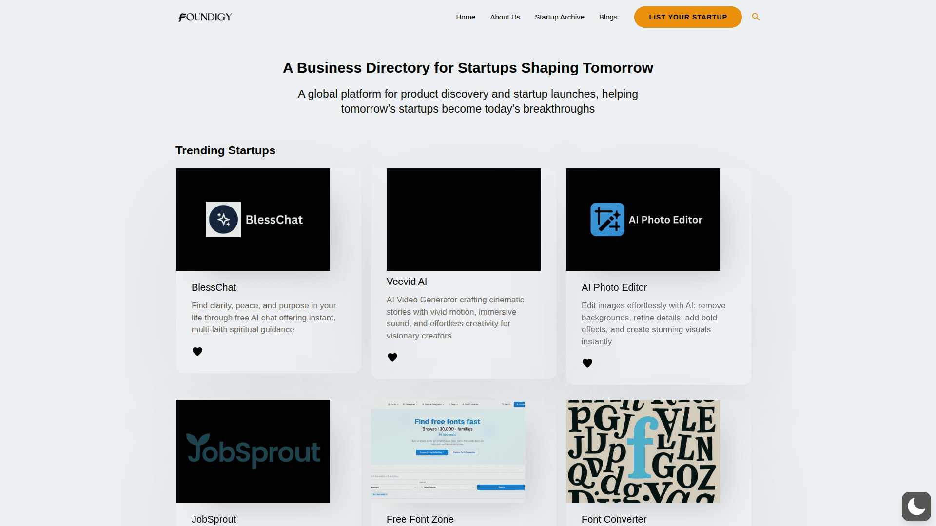 Foundigy - Product Image