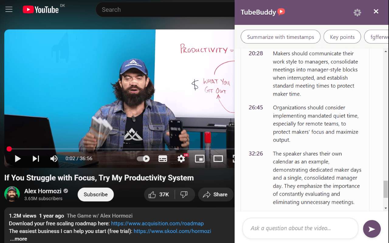 TubeBuddy Interactive YouTube Assistant - Product Image
