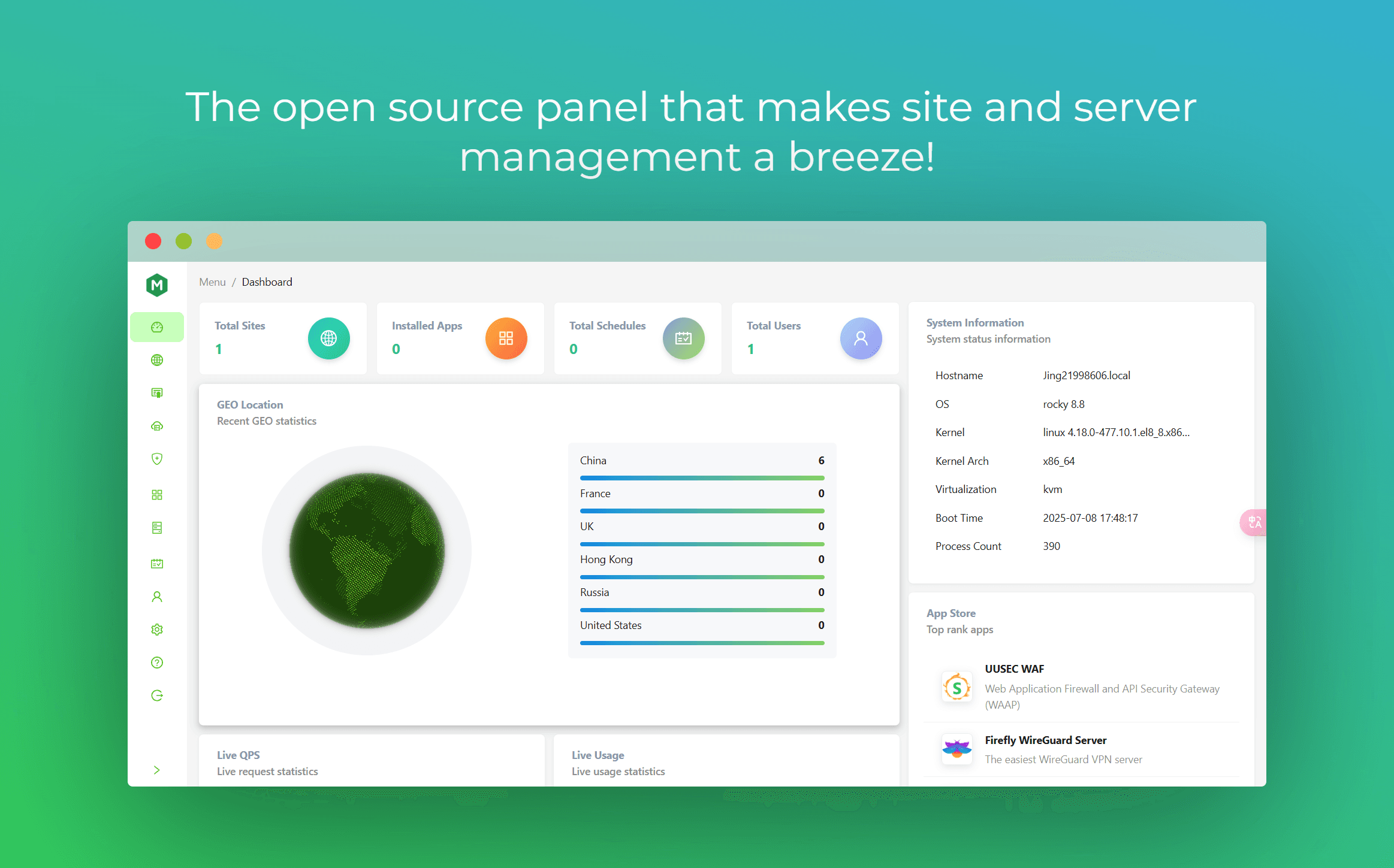 OpenResty Manager