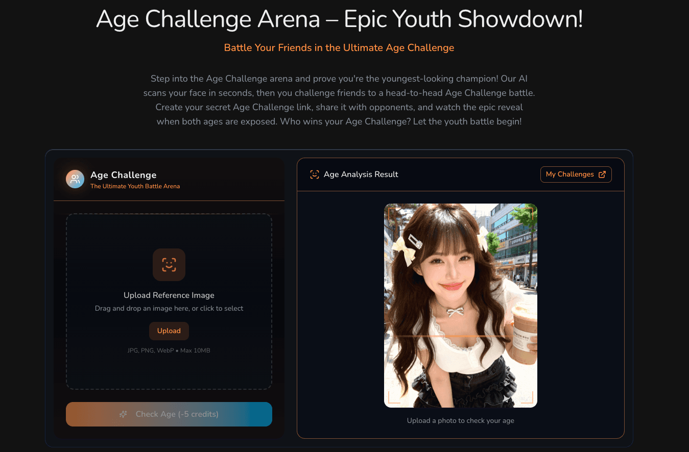 Age Challenge: Youth Face-Off Game - Product Image
