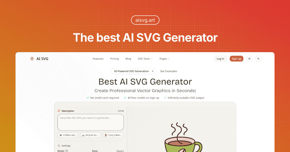 AI SVG Generator 2026 - Product Image