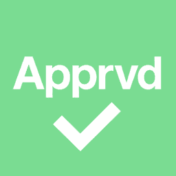 Apprvd startup logo on Aura++