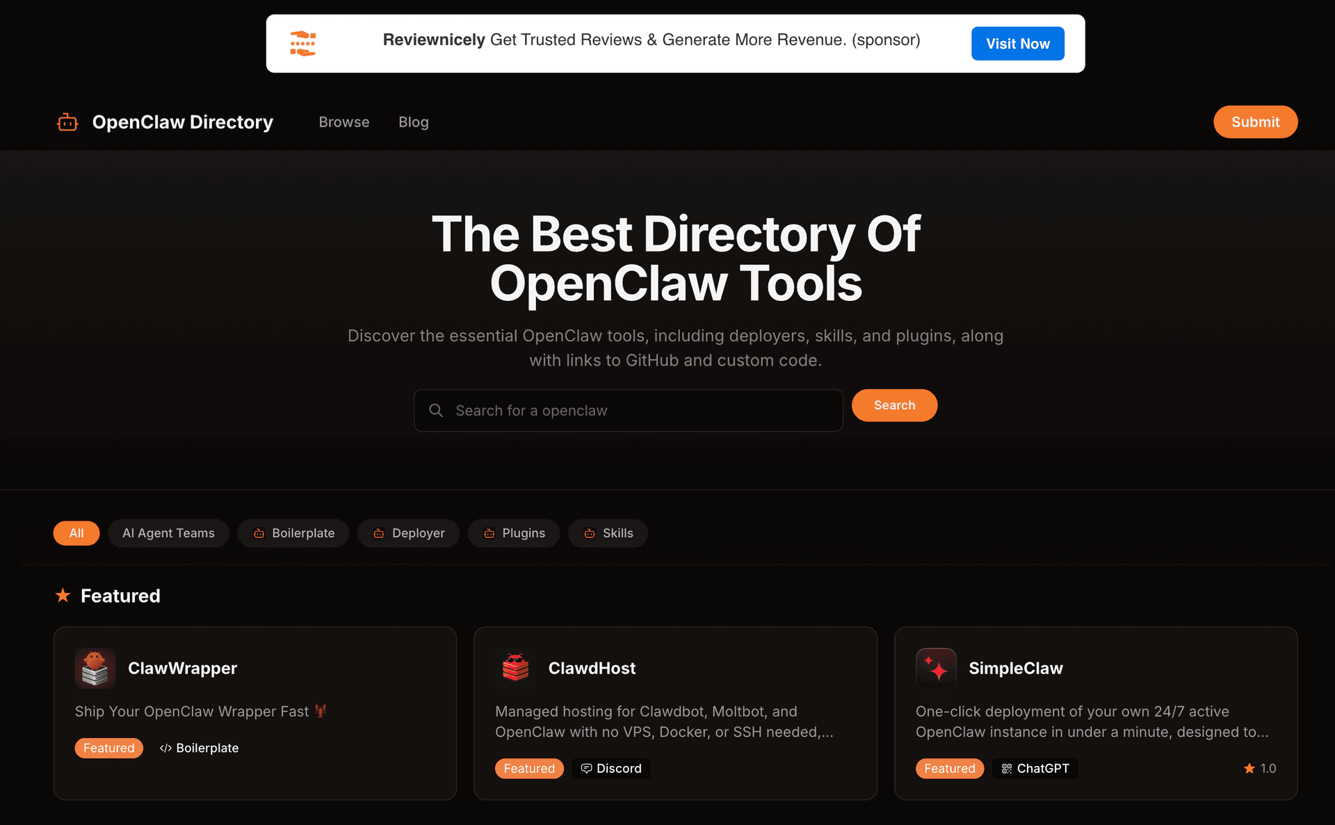 OpenClaw Directory - Product Image
