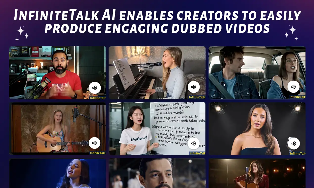 Infinite Talk AI - Video Dubbing & Avatars - Product Image