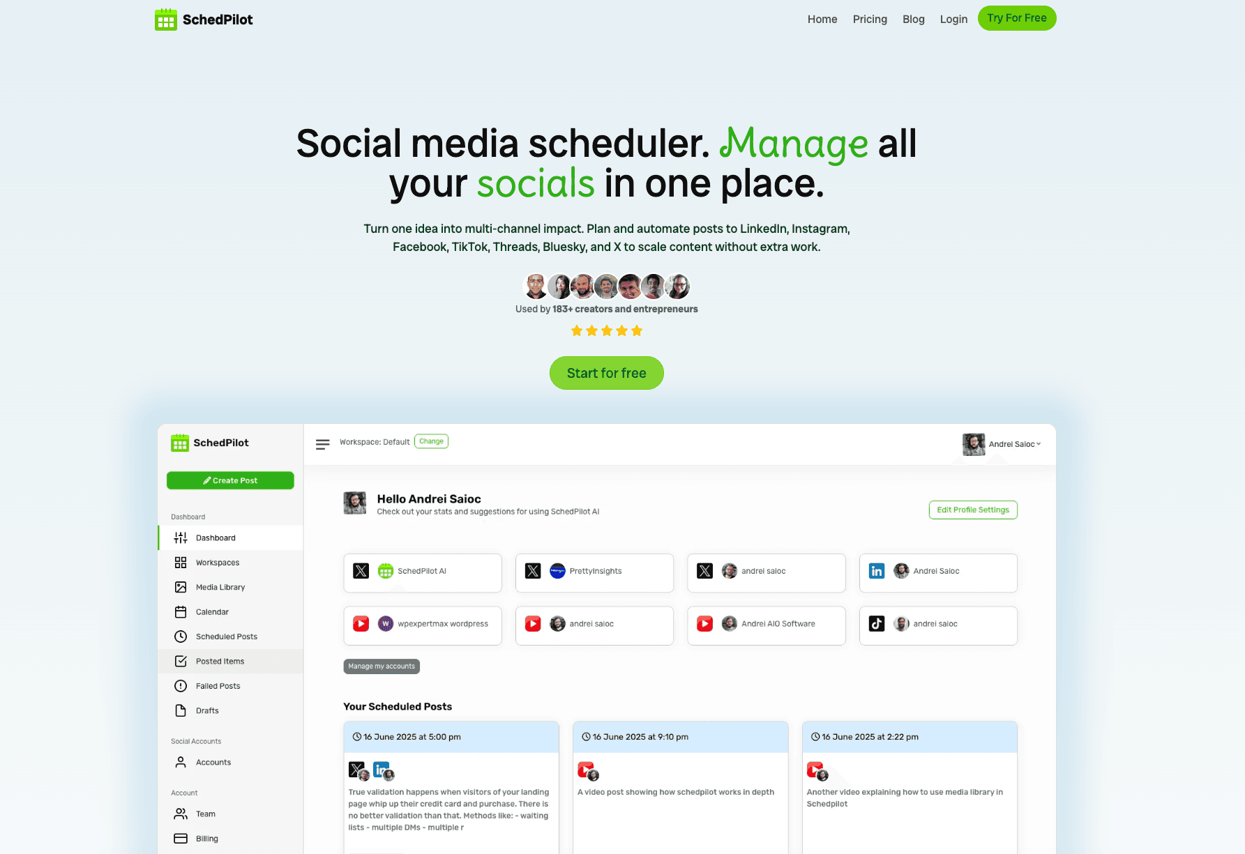 SchedPilot - Product Image