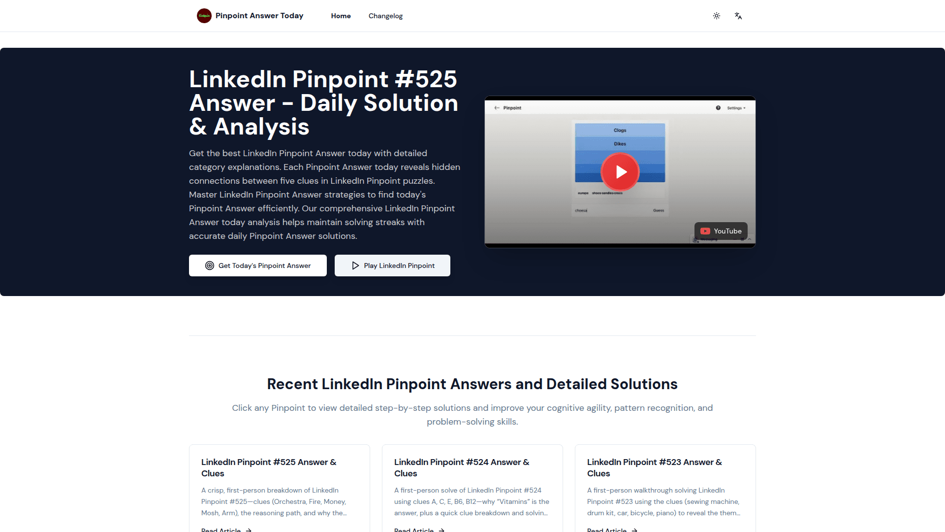 LinkedIn Pinpoint Puzzle Solver - Product Image