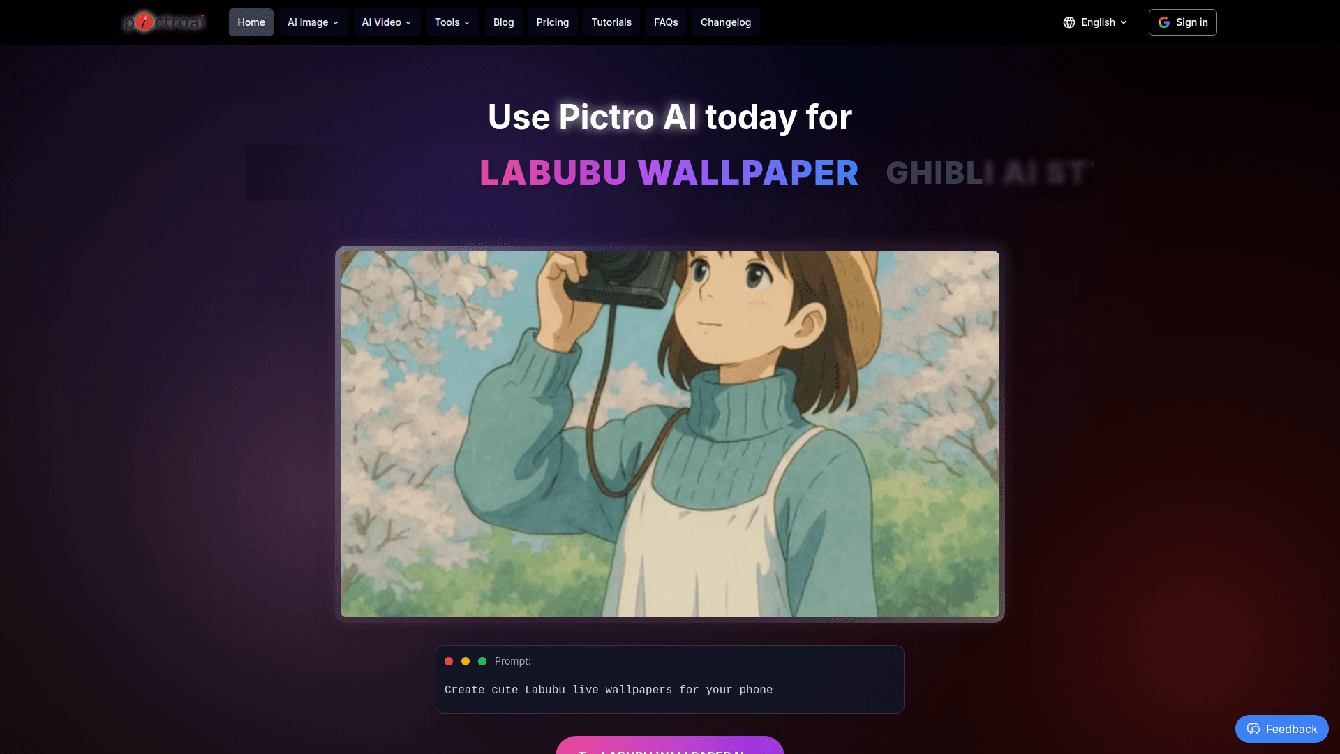 Pictro AI - AI Image & Video Generator