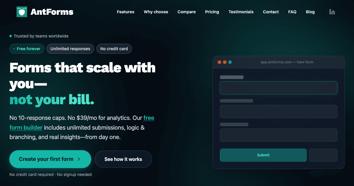 AntForms - Product Image