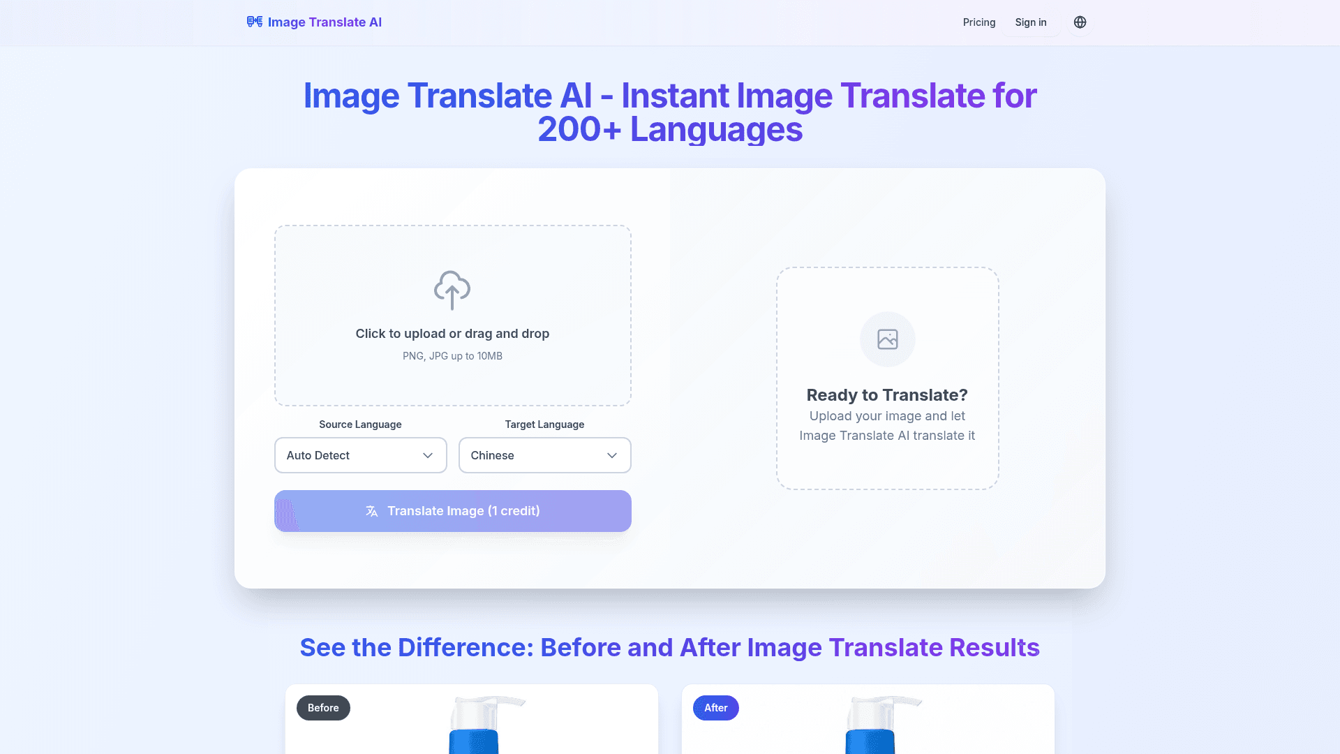 ai image translator