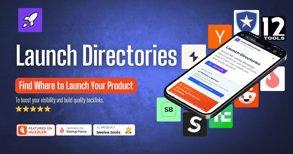 Startup & Product Directory Hub