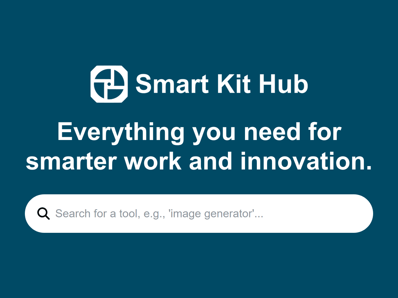 Smart Kit Hub - Product Image