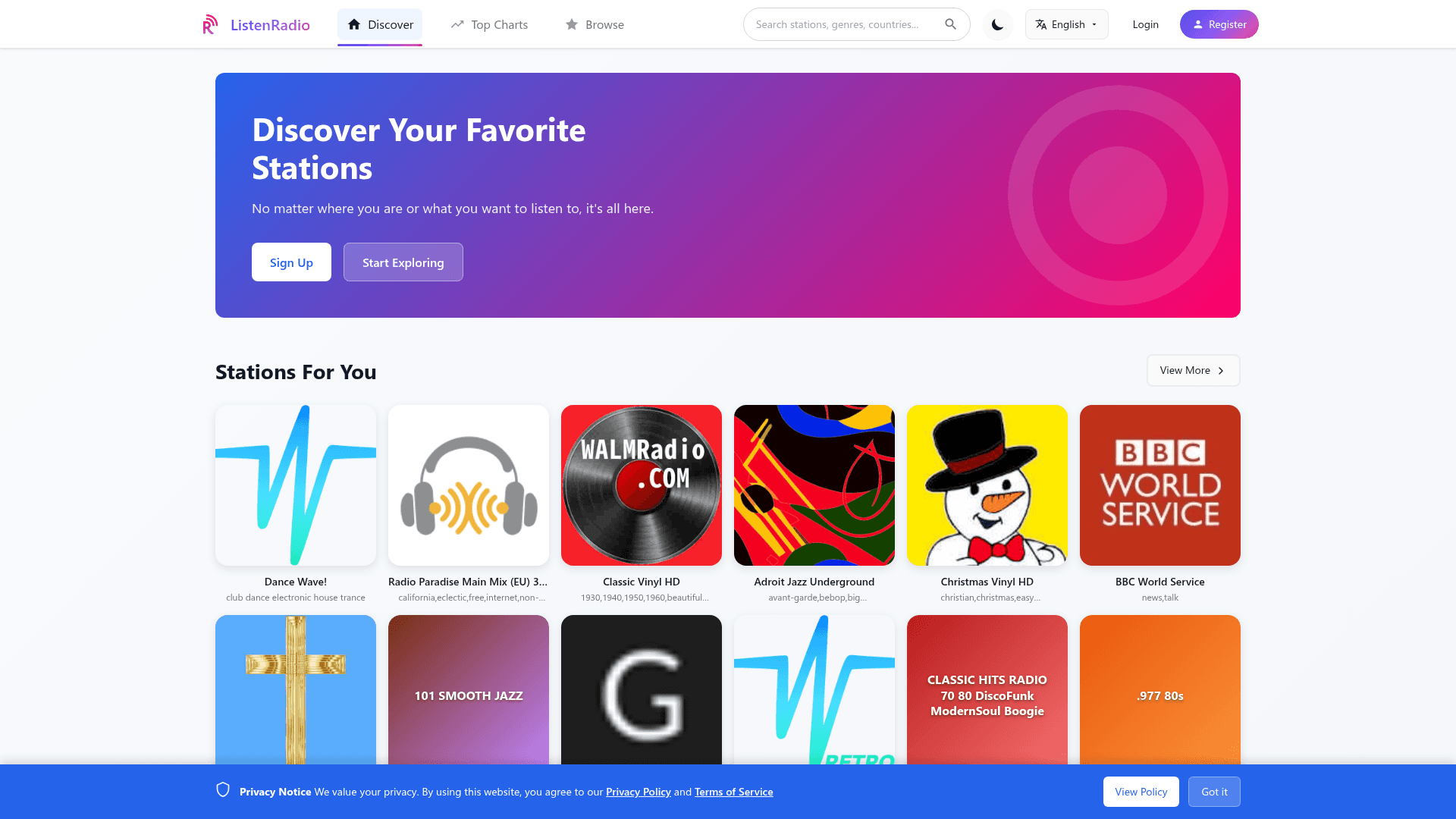 ListenRadio - Global Radio Streaming