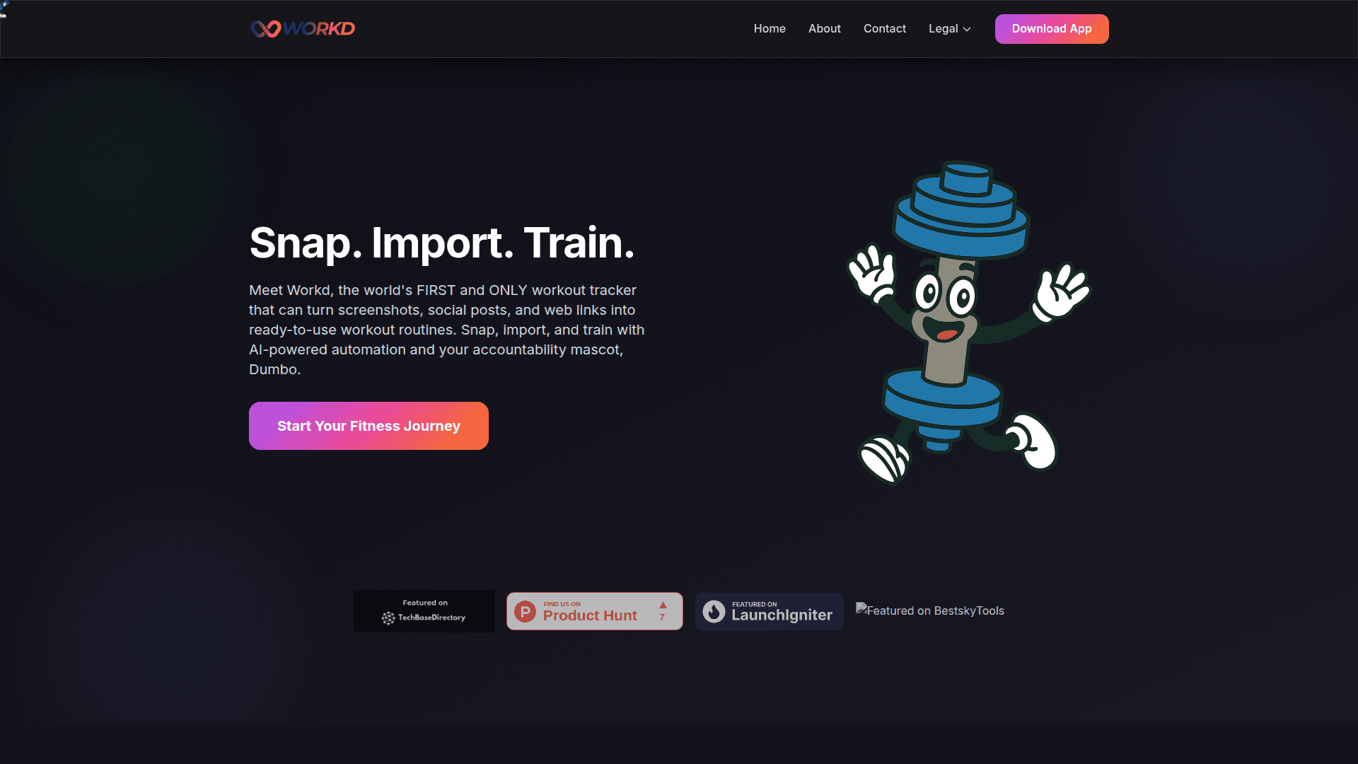 Workd: AI Workout Tracker