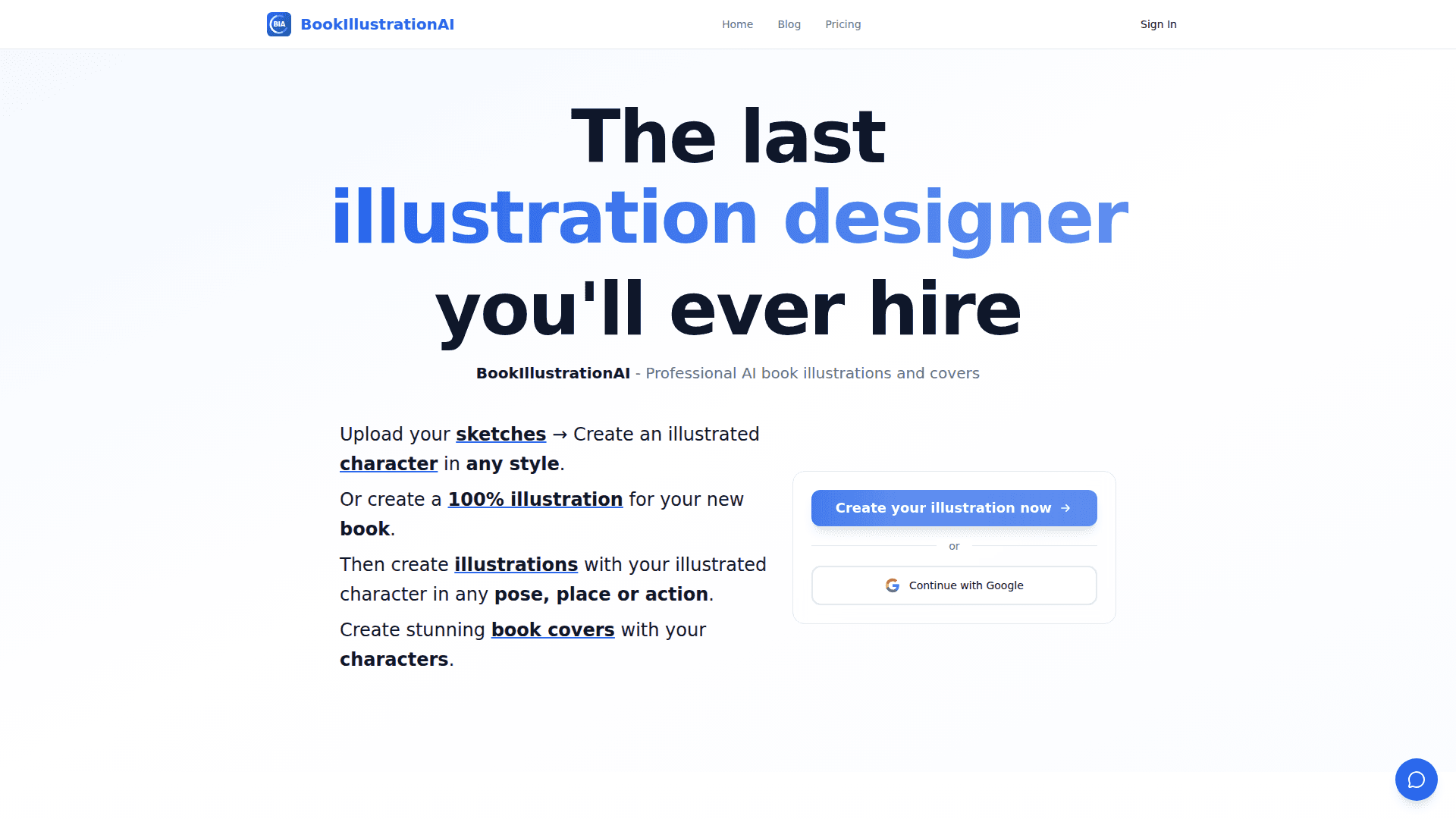 BookIllustrationAI - AI Book Art Platform