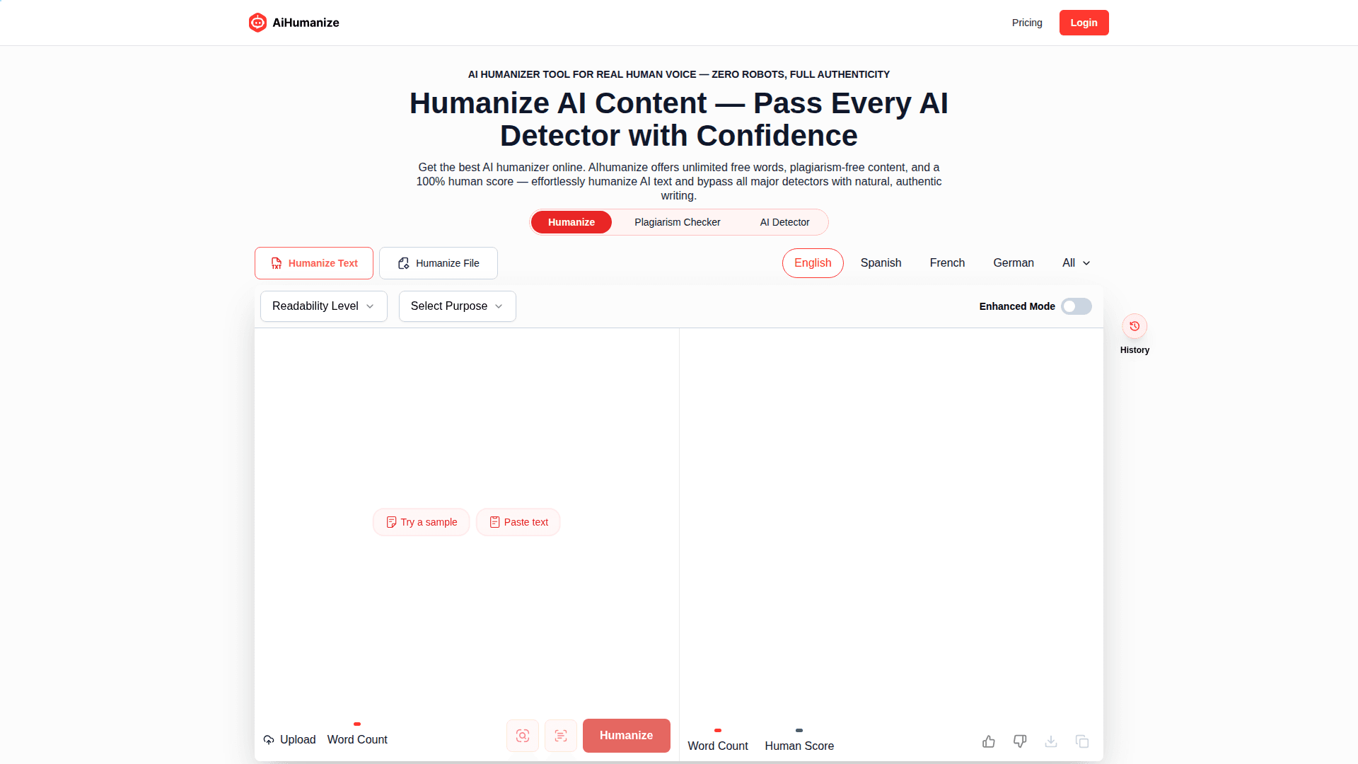AI Humanizer Tool for Authentic Content