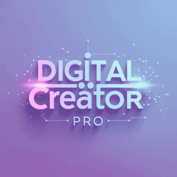 Digital Creator Pro 3: Automate, Create, and Manage in One Dashboard startup logo on Aura++