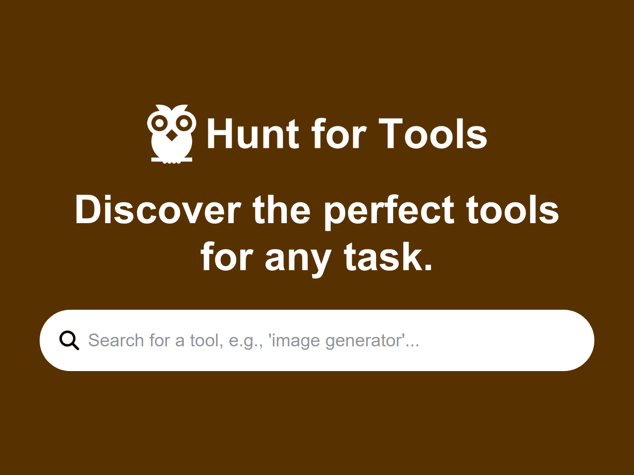 Hunt for Tools - Product Image