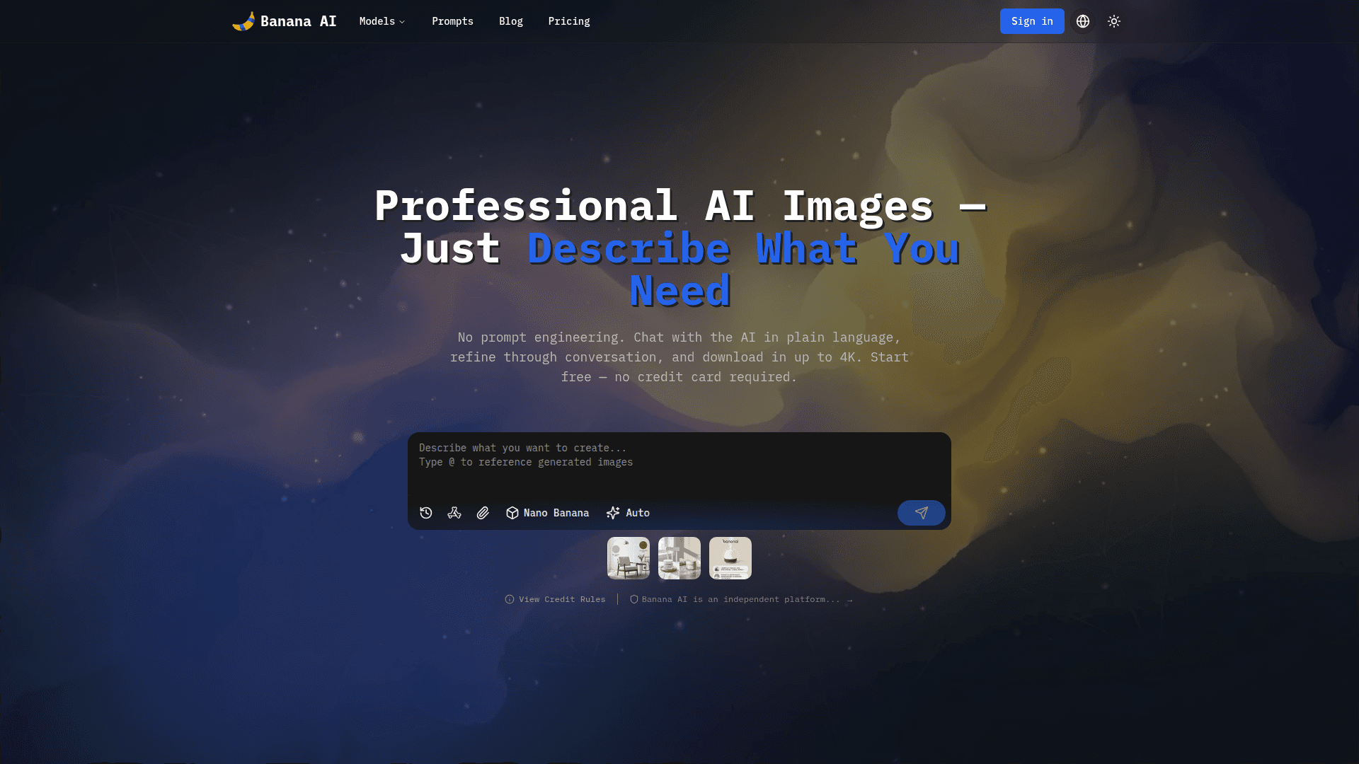 Banana AI - Product Image