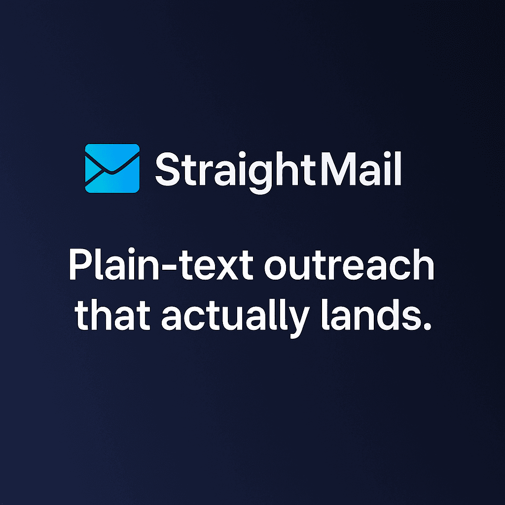 Straight Mail  - Product Image