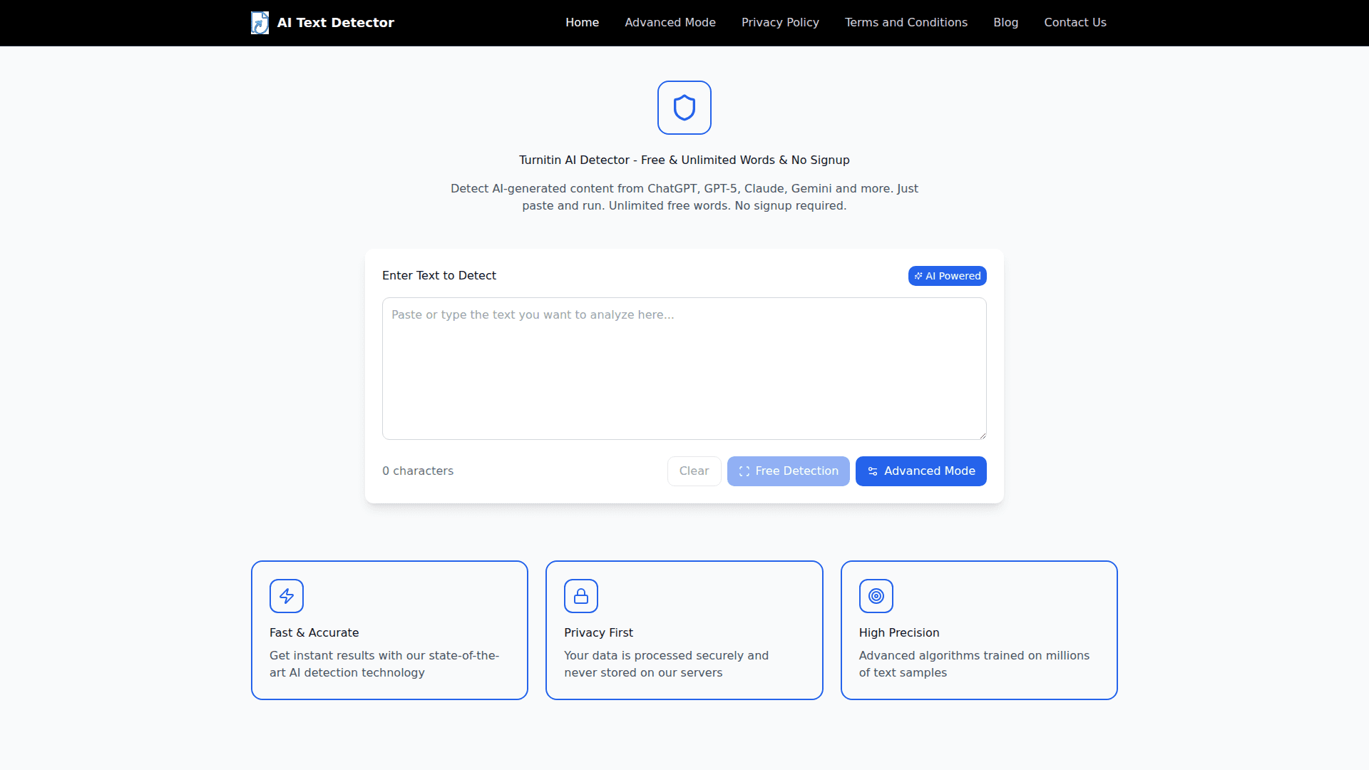 Turnitin AI Detector